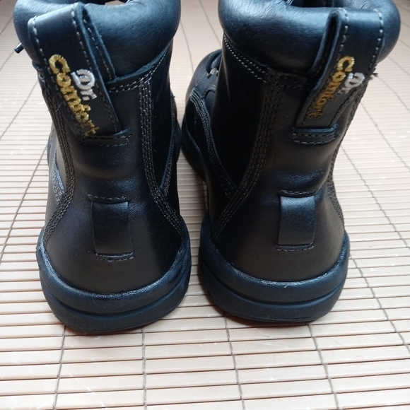 Dr. Comfort Men\'s \'Protector\' Black Steel Toe Orthopedic Diabetic comfort Work B main image 6